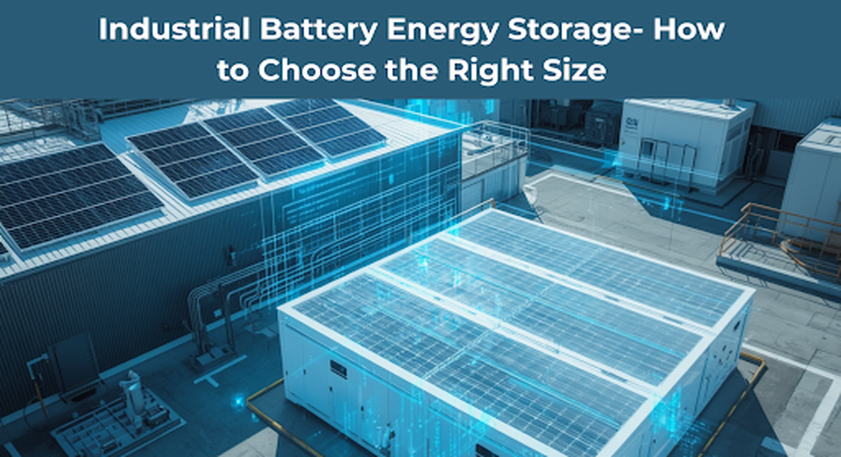 Industrial Battery Energy Storage: How to Choose the Right Size